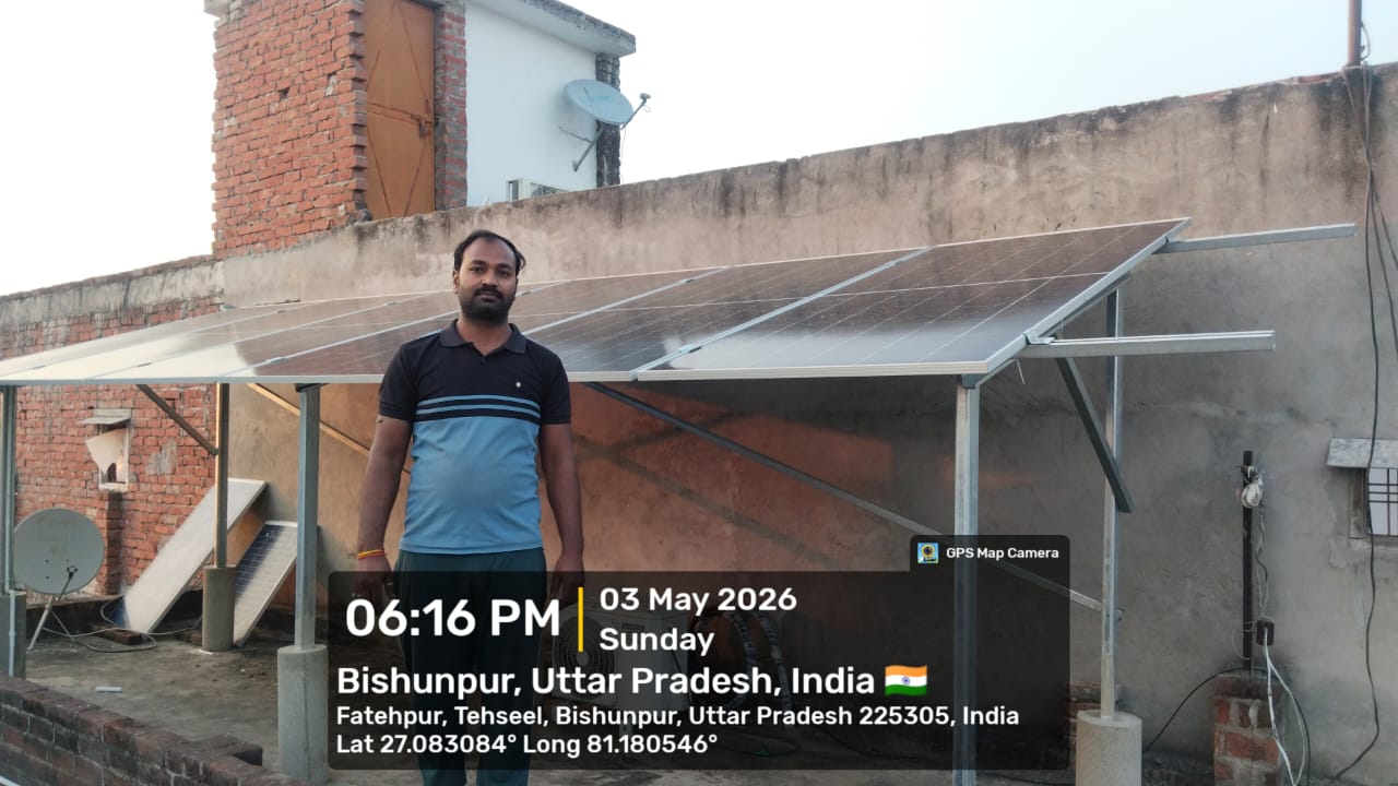 Solar Installation - Abhishek Soni